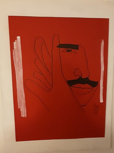 Der Flamenco  Tänzer. Nr1 di Angelo Marzullo, Disegno in vendita su Singulart