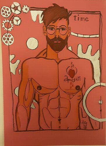 Time d amour by Angelo Marzullo, Drawing for Sale on Singulart