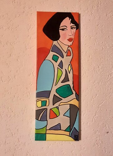 La signora di Angelo Marzullo, Pittura in vendita su Singulart