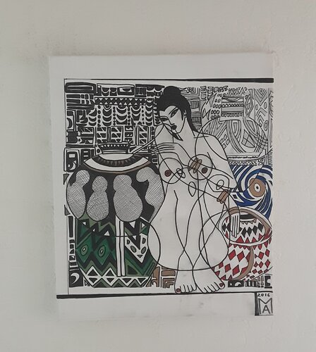 Am der orientalische Markt. von Angelo Marzullo, Malerei kaufen auf Singulart
