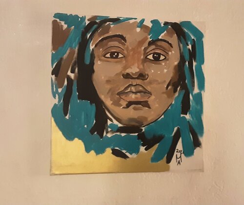 Afrikanische  Gelassenheit di Angelo Marzullo, Pittura in vendita su Singulart