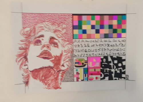 Der Blick nach oben! von Angelo Marzullo, Malerei kaufen auf Singulart