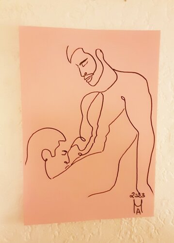 Senza parole di Angelo Marzullo, Disegno in vendita su Singulart