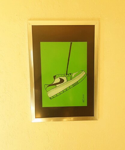 Turnschuhe Nike by Angelo Marzullo, Painting for Sale on Singulart