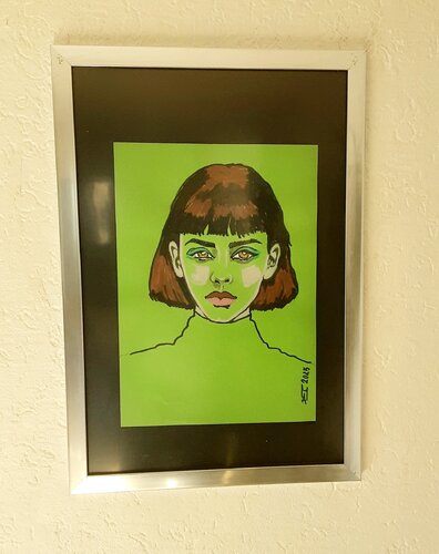 Valentina by Angelo Marzullo, Painting for Sale on Singulart