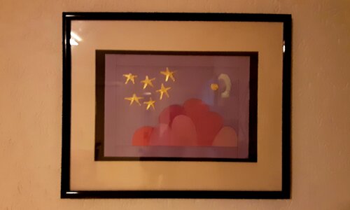 Sonne,Mond,und sterne di Angelo Marzullo, Pittura in vendita su Singulart