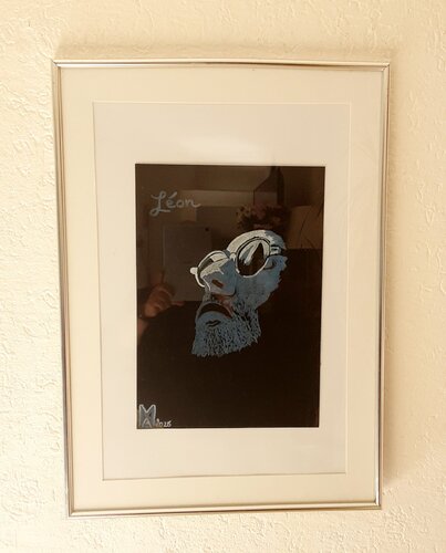 Leon der Profi! di Angelo Marzullo, Pittura in vendita su Singulart