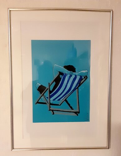 Angelo fa La siesta par Angelo Marzullo, Peinture en vente sur Singulart