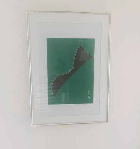 Siluette di donna ( mann kann viel interpretieren, wenn mann eine galoppirende Fantasie  hat) by Angelo Marzullo, Painting for Sale on Singulart