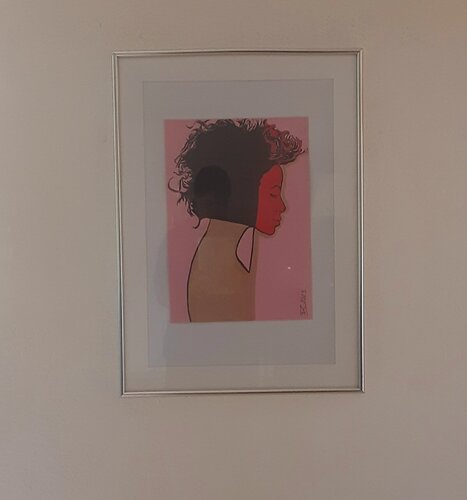 Moderne  Mädchen van Angelo Marzullo, Schilderij te koop op Singulart