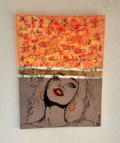 Alchemie d amour. von Angelo Marzullo, Malerei kaufen auf Singulart