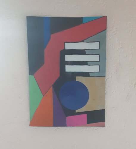 Um po di piu!!!! van Angelo Marzullo, Schilderij te koop op Singulart