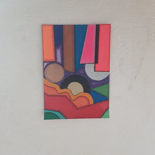 Sensazione in pancia par Angelo Marzullo, Peinture en vente sur Singulart