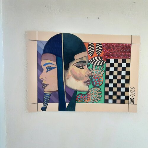 Egitto di Angelo Marzullo, Pittura in vendita su Singulart