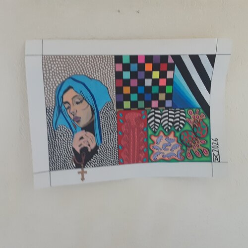 Madonna by Angelo Marzullo, Painting for Sale on Singulart