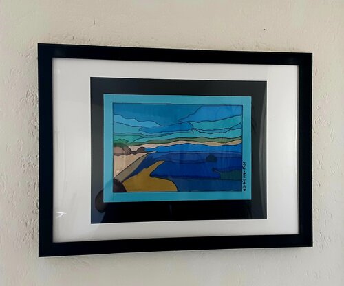 Mein sehen such ort de Angelo Marzullo, Pintura a la venta en Singulart