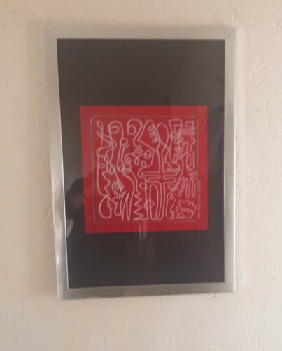 Feuer,wasser und erde und luft .Wenn mann die Seele  verspuert. van Angelo Marzullo, Schilderij te koop op Singulart