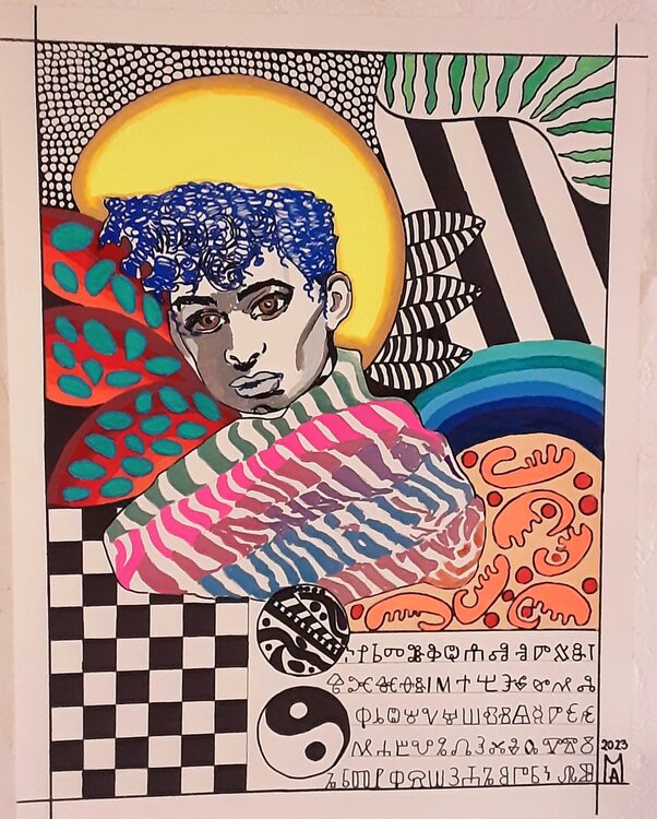 Il ragazzo  algerino. Angelo Marzullo