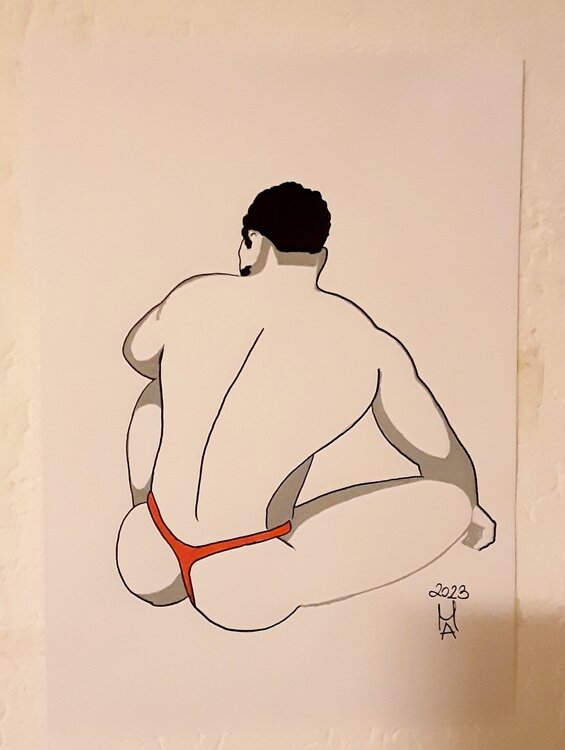 Der rote  Tanga Angelo Marzullo