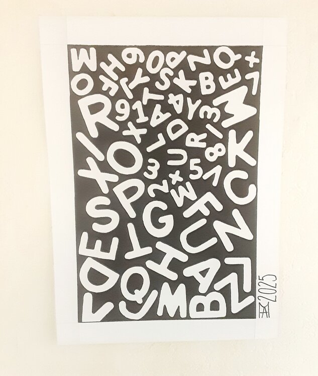 Buchstaben Salat Angelo Marzullo