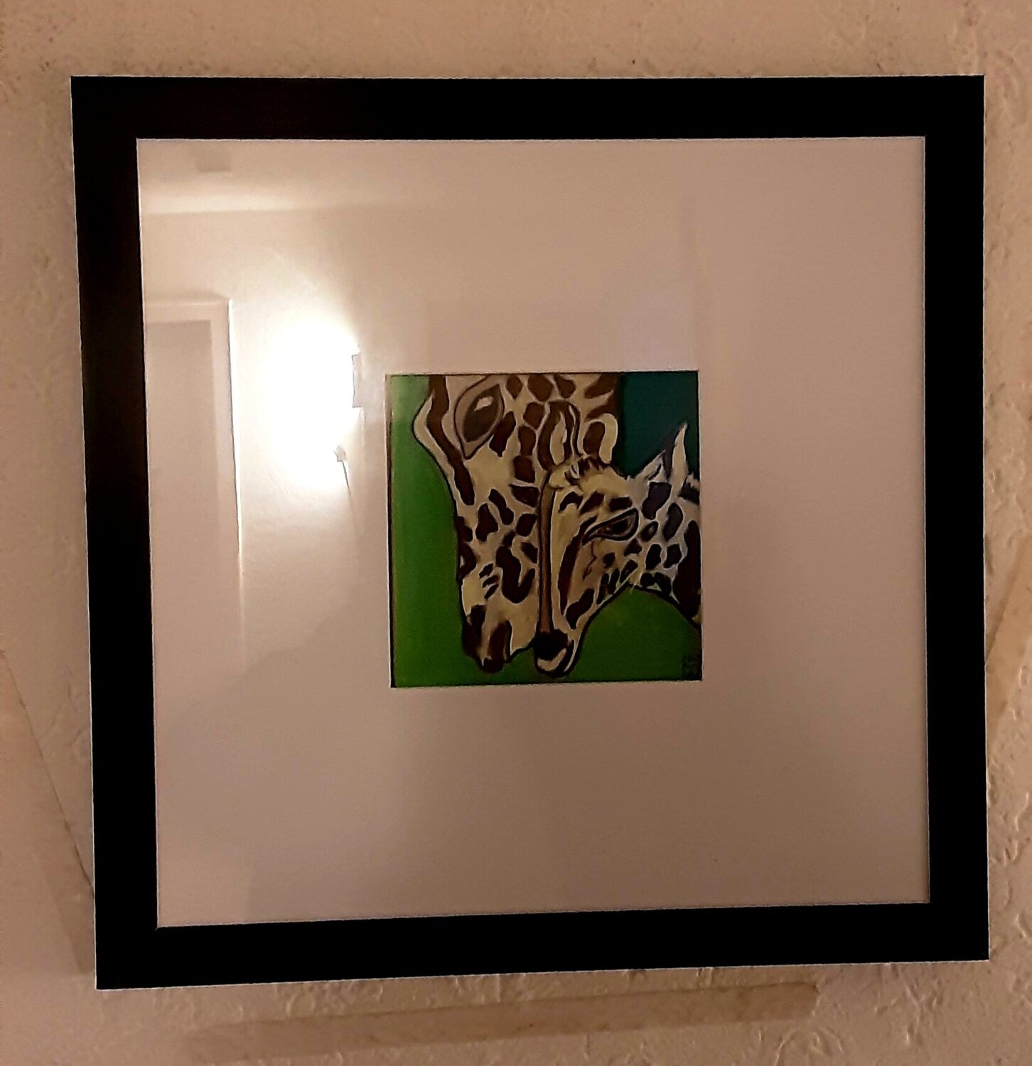 Mamma Giraffe mit kind Angelo Marzullo