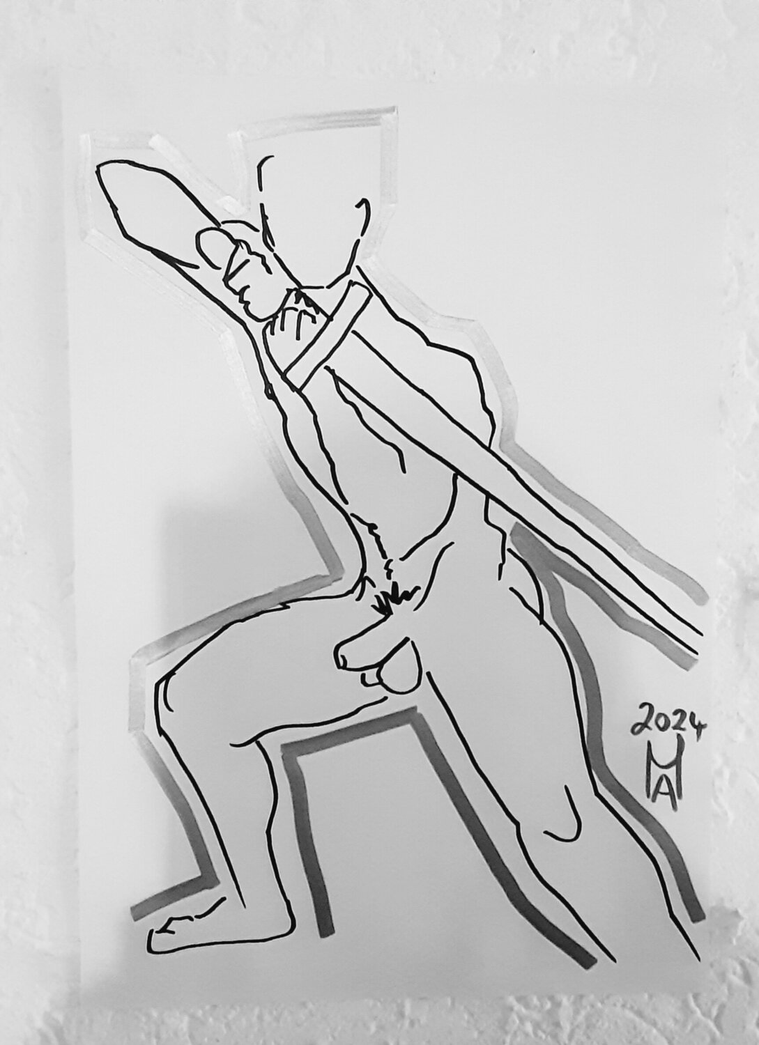 Il guerriero. Angelo Marzullo