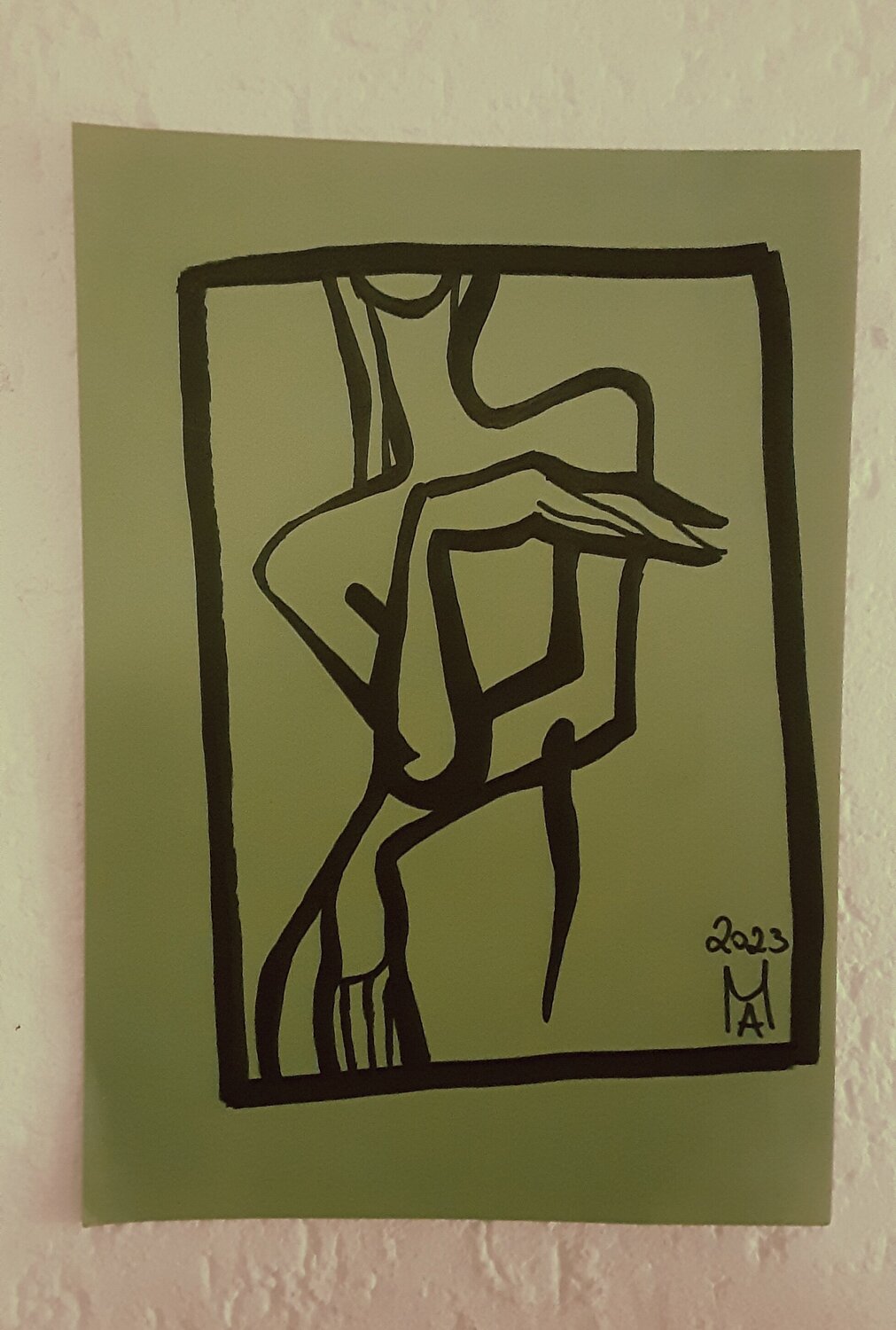 La diva in pose Angelo Marzullo