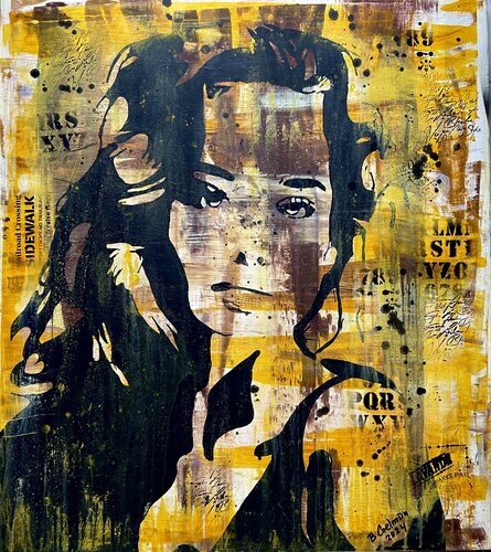 FaceIt737 by Berrie Coelman, Painting for Sale on Singulart