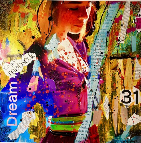 Mixed009 van Berrie Coelman, Werk op papier te koop op Singulart