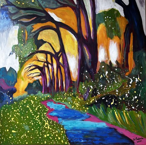 Landscape 03 di Berrie Coelman, Pittura in vendita su Singulart