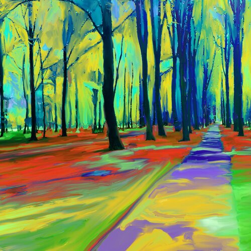 Landscape05 von Berrie Coelman, Digital kaufen auf Singulart