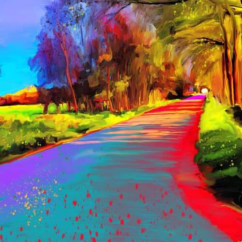 Landscape01 de Berrie Coelman, Digital a la venta en Singulart