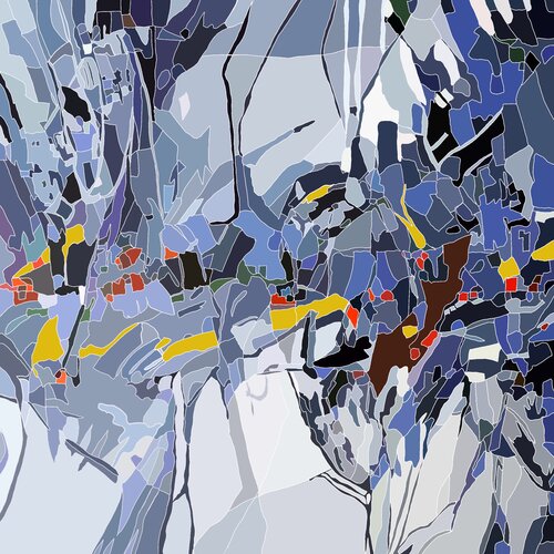 Abstract1747 by Berrie Coelman, Digital for Sale on Singulart