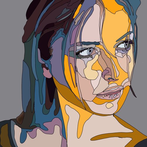 FaceIt743 par Berrie Coelman, Digital en vente sur Singulart