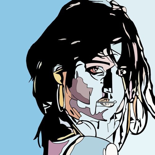 FaceIt699 par Berrie Coelman, Digital en vente sur Singulart