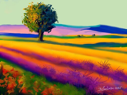 Landscape75 di Berrie Coelman, Digitale in vendita su Singulart