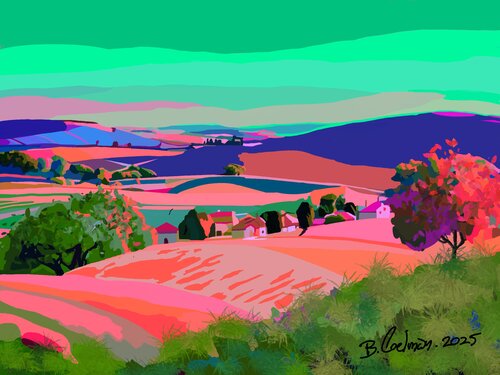 Landscape62 von Berrie Coelman, Digital kaufen auf Singulart