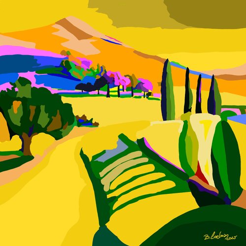 Landscape73 von Berrie Coelman, Digital kaufen auf Singulart
