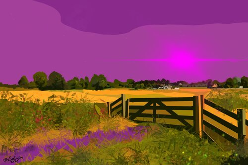 Landscape86 di Berrie Coelman, Digitale in vendita su Singulart