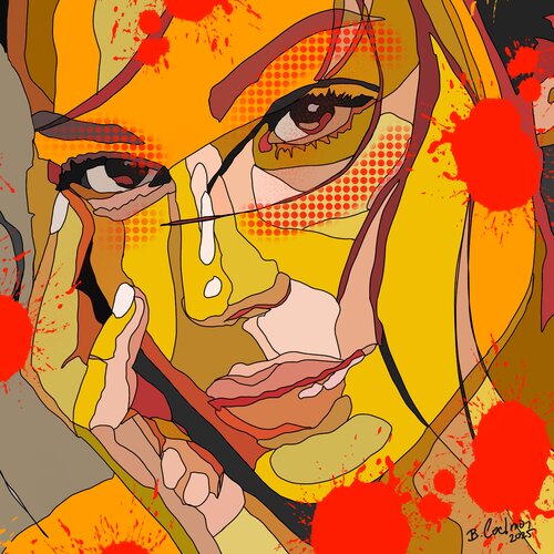 FaceIt746 van Berrie Coelman, Digitaal te koop op Singulart