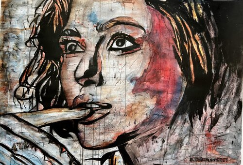 FaceIt472 di Berrie Coelman, Opera su carta in vendita su Singulart