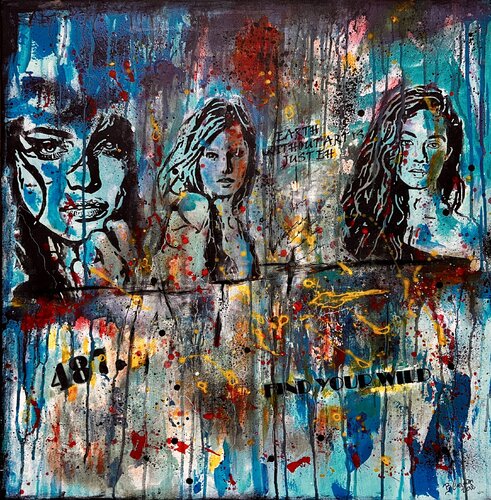 FaceIt487 von Berrie Coelman, Malerei kaufen auf Singulart