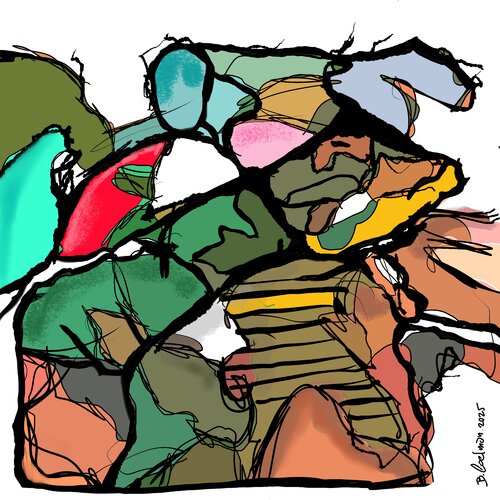 Abstract1754 van Berrie Coelman, Digitaal te koop op Singulart