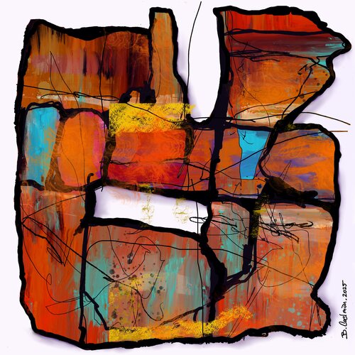Abstract1756 di Berrie Coelman, Digitale in vendita su Singulart