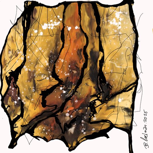 Abstract1750 par Berrie Coelman, Digital en vente sur Singulart