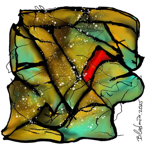 Abstract1761 di Berrie Coelman, Digitale in vendita su Singulart