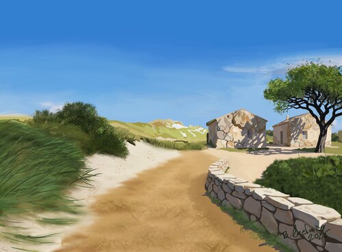 Landscape96 by Berrie Coelman, Digital for Sale on Singulart