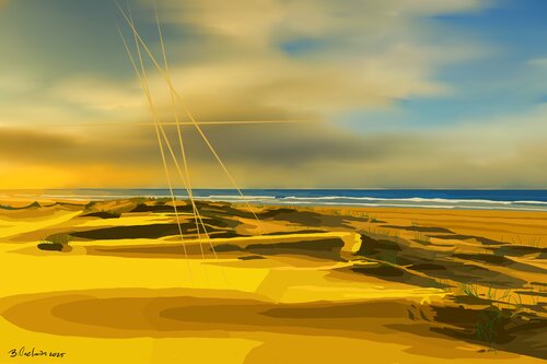 Landscape105 by Berrie Coelman, Digital for Sale on Singulart