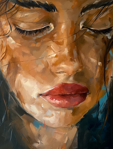 Portrait 1001’ van Ferenc Racz, Schilderij te koop op Singulart