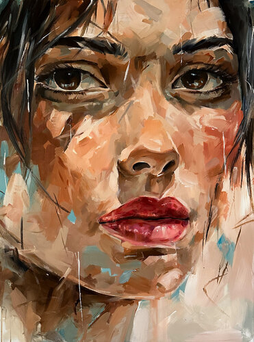 Portrait 1991’ von Ferenc Racz, Malerei kaufen auf Singulart